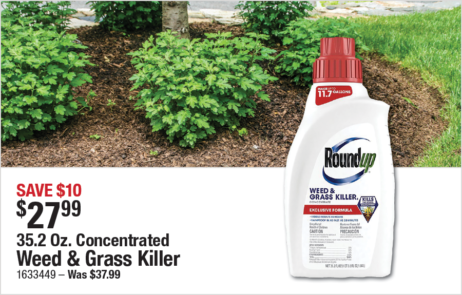 35.2 Oz. Concentrated Weed & Grass Killer